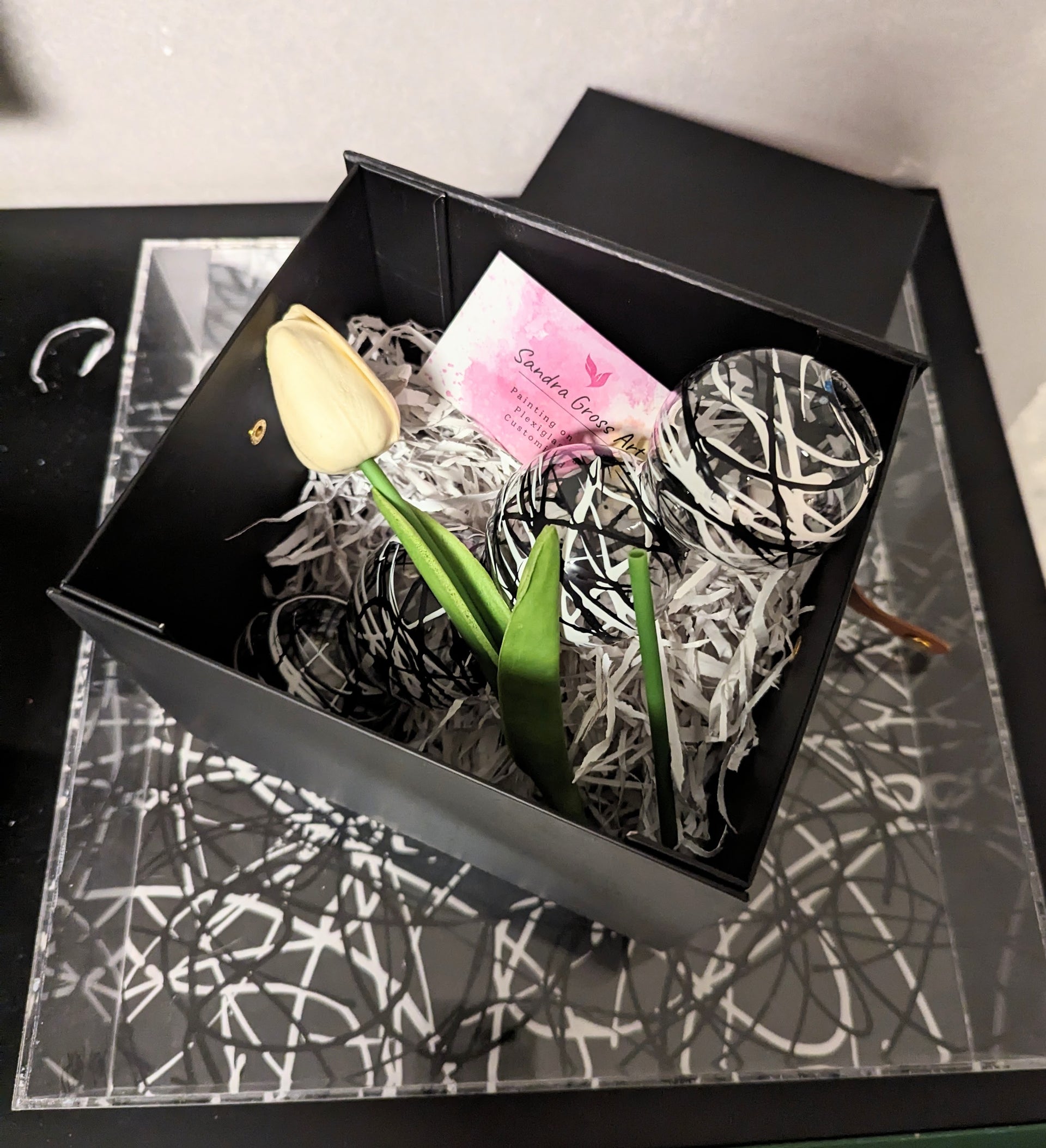 Between black and white