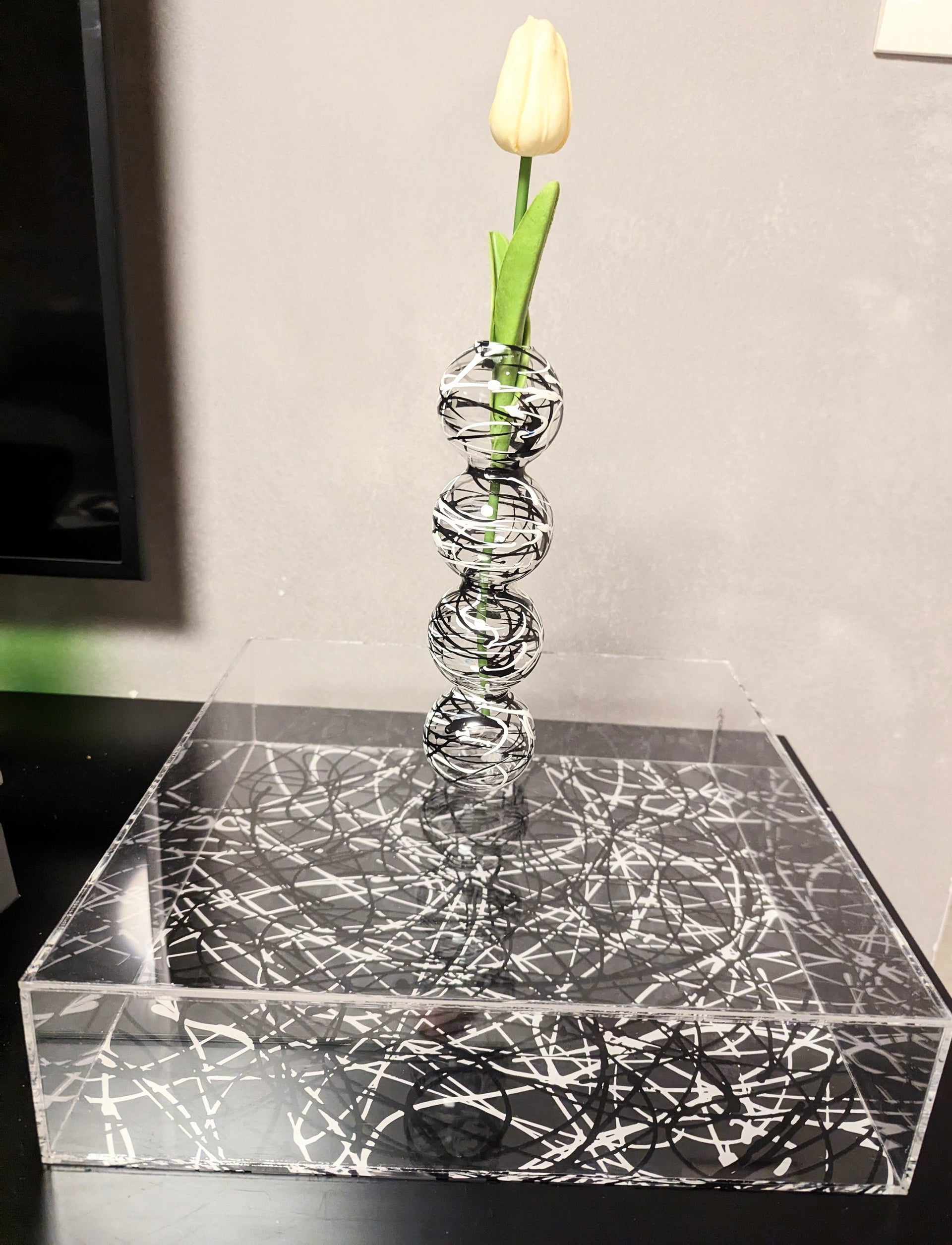 Between black and white